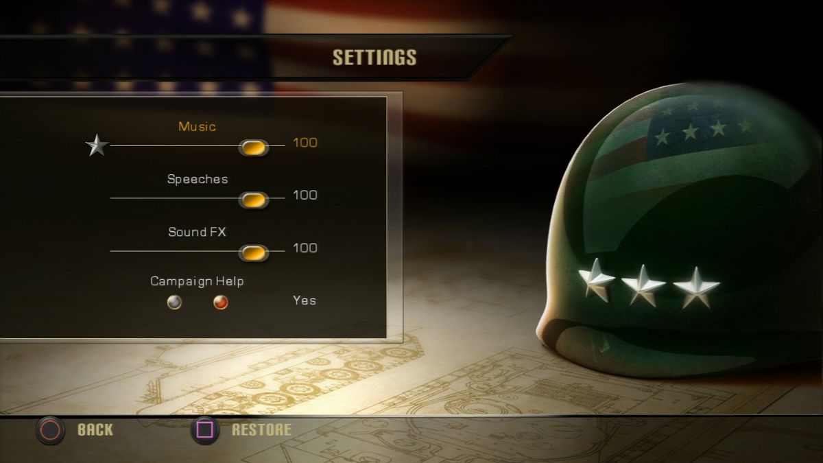 Legends of War: Patton screenshot 3 for Playstation 3